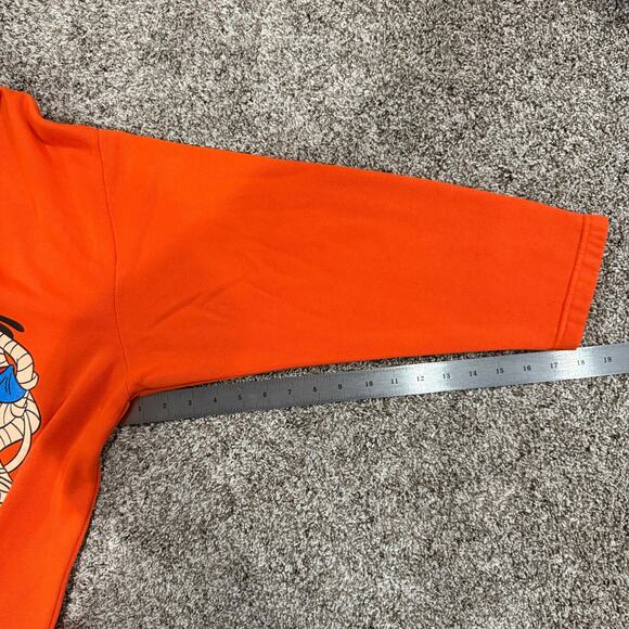 VTG 90s Women's GLOW IN THE DARK Mickey Unlimited Halloween Graphic Crewneck 2XL - Picture 11 of 12